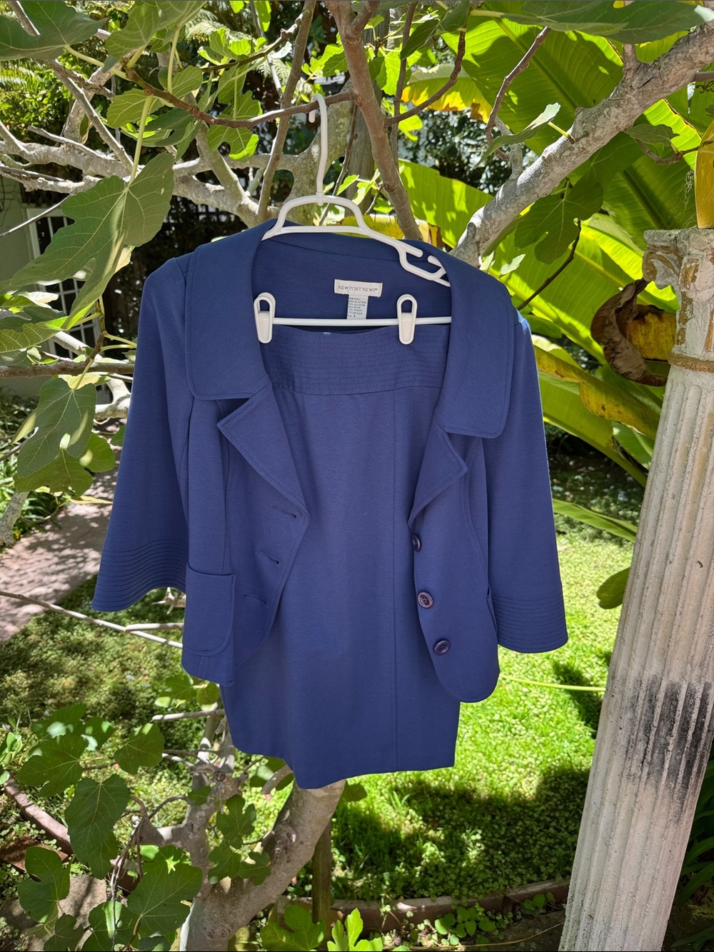 Matching Suit coat and skirt. Never worn